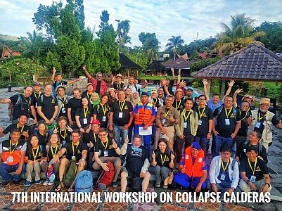 The 7th Workshop on Collapse Caldera in Toba Caldera, Sumatra, Indonesia, Great success